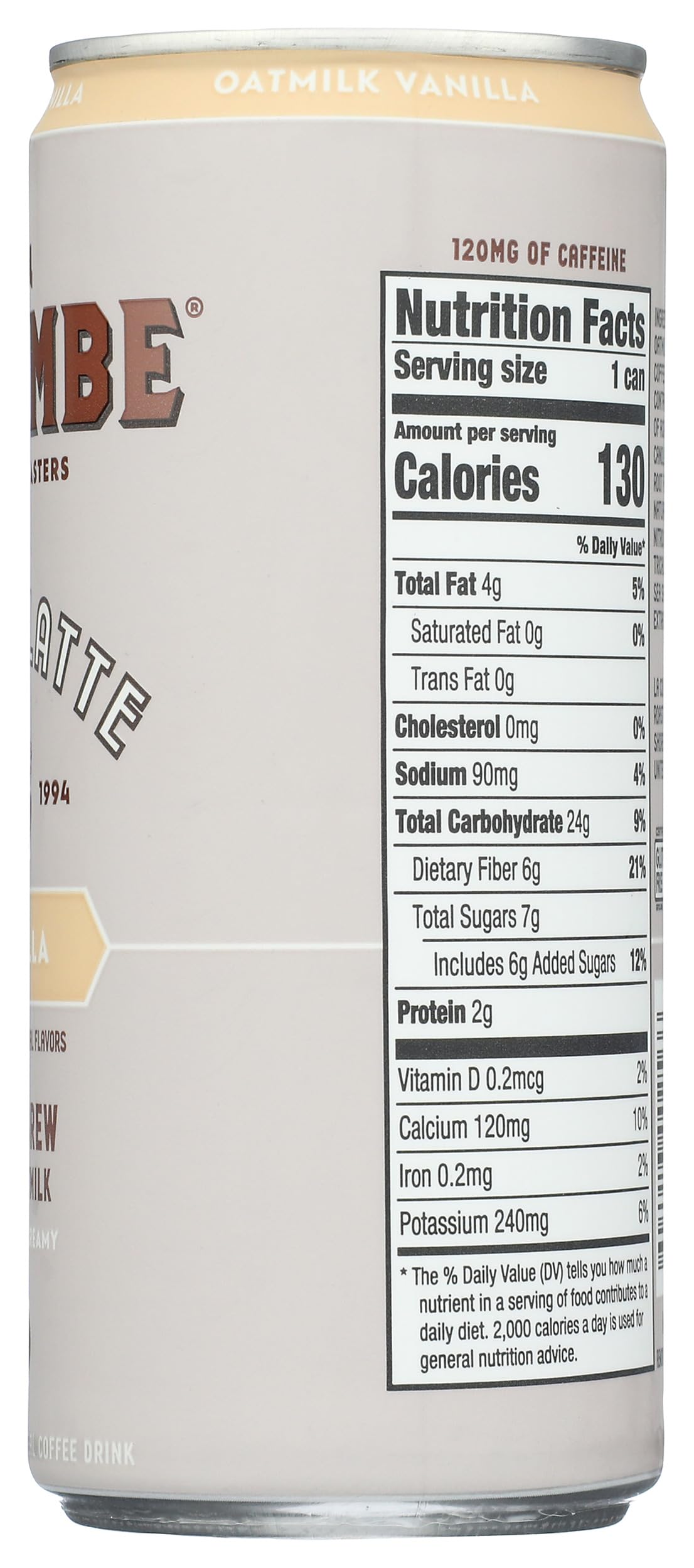 Coffee Draft Latte Oatmilk Vanilla, 9 Fl Oz by La Colombe – 1 Count (Pack of 1), Vanilla, Model 0604913002566
