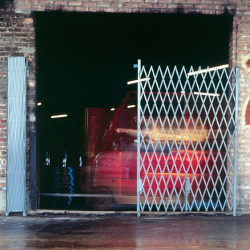 Double Folding Gate by Illinois Engineered Products – Steel, Gray, Model PFG1075
