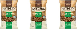 Snyder's of Hanover Old Tyme Pretzels,16 Oz Bag,(Pack of 3)