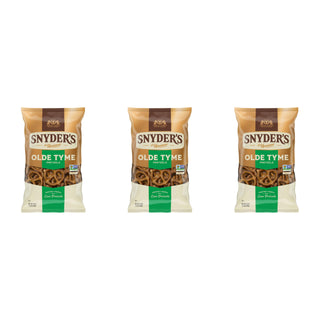 Old Tyme Pretzels by Snyder's of Hanover – 16 Ounce (Pack of 3), Model 80050