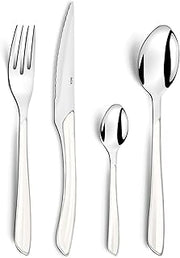 24pc Cutlery Set, AMEFA Eclat, White, Stainless Steel