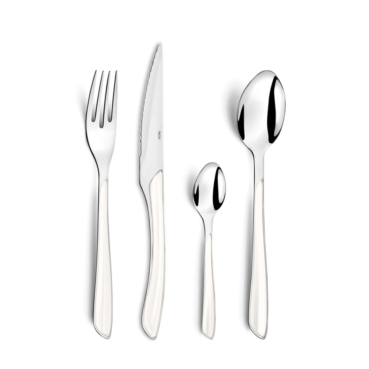 Amefa White / Modern / 1 Flatware Sets