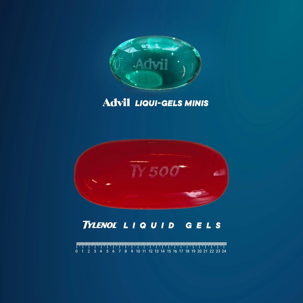 Advil 100 Count (Pack of 2) / Clear / SINGLE Ibuprofen