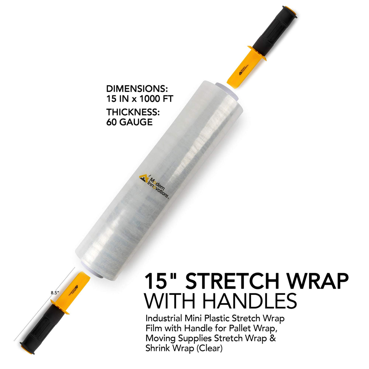 Modern Innovations 15 Inch / 4 / Clear Stretch Film