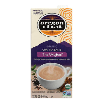 Chai Tea Latte Concentrate by Oregon Chai – 32 Fl Oz (Pack of 1), Multicolor