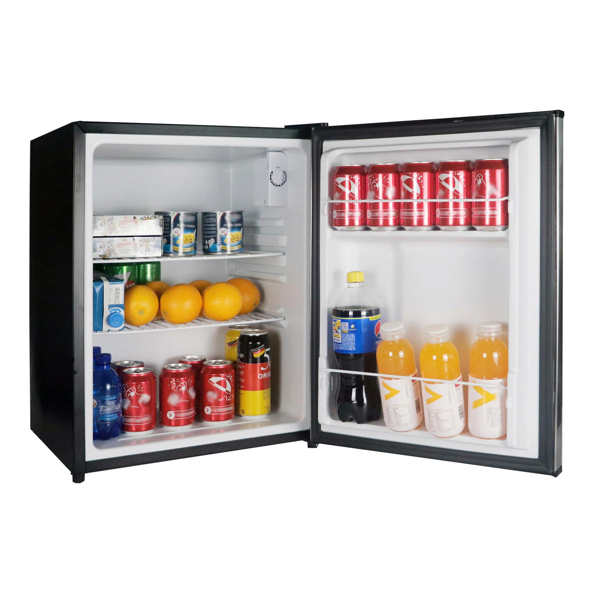 2.4 Cu Ft All Refrigerator E-Star by Magic Chef – 2.4 Cu. Ft., 2.4 cubic_feet, Stainless Steel, Silver, Model MCAR240SE2