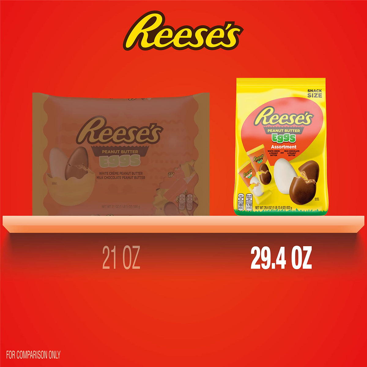 Reese's 31.2 Ounce (Pack of 1) / Multi / Peanut Butter Candy & Chocolate Bars