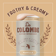 Coffee, Oatmilk Vanilla Latte, 11 fl oz Cans, Coffeehouse Quality Cold Brew, Specialty Grade Coffee Beans, Ready-to-Drink On-the-Go, (Pack of 24) by La Colombe – Model LCT00521