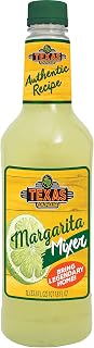 Texas Roadhouse Authentic Margarita Drink Mix, Ready to Use, 1 Liter Bottle (33.8 Fl Oz), Individually Boxed