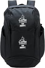Coffee Makes Kai Happy Funny Kai Name Saying Sport Backpack