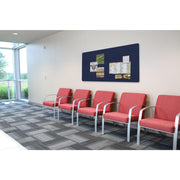 Ghent 48" x 72" / Blue / Industrial Bulletin Boards