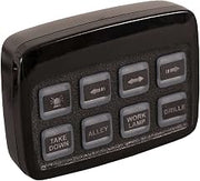 Buyers 6391208, Black Pre-Wired 7-Function Panel Multi-Function Programmable