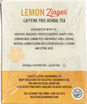 Tea Lemon Zinger (Pack of 12) by Celestial Seasonings – Pack of 12