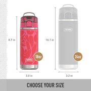 ICON 18 oz Leak‑Proof Insulated Water Bottle with Spout by THERMOS – 18 Ounces, 18.0 fluid_ounces, Stainless Steel, Abstract Pearls, Model IS2505AP4