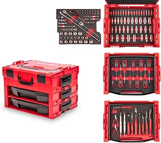 TEKTON 1/4, 3/8 Inch Drive Socket Set, 127-Piece | OLB99004