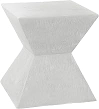 Monarch Specialties I 4126 Accent Table, 25" H, Indoor Or Outdoor, Side Table, End, Nightstand, Bedroom, Living Room, White, Contemporary, Modern