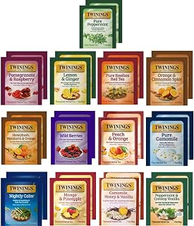 Twinings Herbal Tea Variety Pack, 26 Count, 13 Flavor Sampler