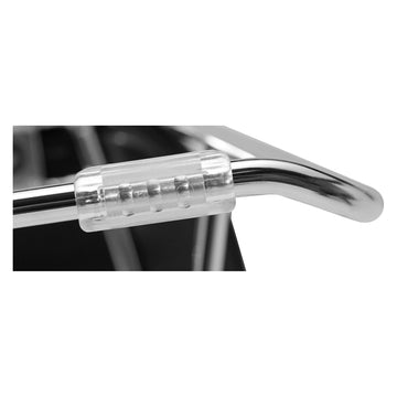 NPS Stack Chair Parts Replacement Glides by National Public Seating – 1.1 inches x 1.1 inches x 1.12 inches, Plastic, Clear, Pack of 50, Model GL85-PC