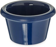 Carlisle FoodService Products CFS S27560 Melamine Smooth Ramekin, 1.5 oz, Cobalt Blue