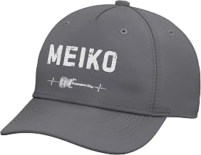Meiko Guitar Heartbeat Music Guitarist Retro Vintage Adjustable Baseball Hat