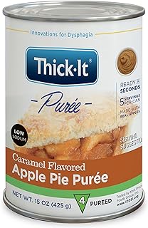 Thick-It Purees Caramel Flavored Apple Pie, 15 oz Can (Pack of 1), Single