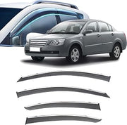 Window Visor Wind Deflector for Chery Elara 2006 2007 2008 2009 2010,Tape-on Side Window Deflectors Rain Guard Side Window Vent Deflectors