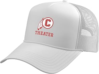 Carlisle High School Blue Aces Theater Trucker Hat with Adjustable Mesh Back