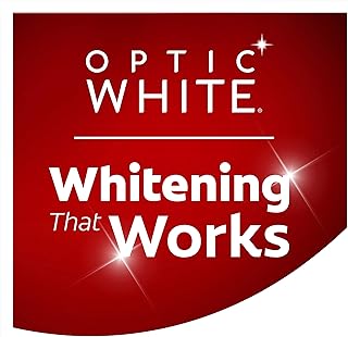 Colgate Optic White Advanced 2% Hydrogen Peroxide Toothpaste, 4.5 oz
