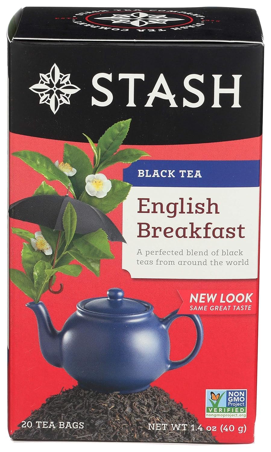 English Breakfast Black Tea by Stash – 20 Count (Pack of 1)