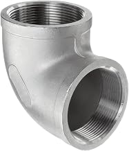 Stainless Steel 304 Cast Pipe Fitting, 90 Degree Elbow, Class 150, 2" NPT Female