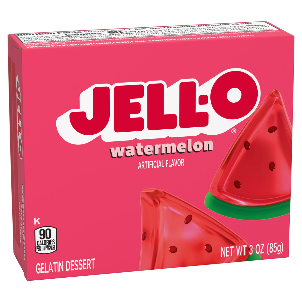 Gelatin Dessert Mix by Jell-O – 3 Ounce (Pack of 3), Pack of 3