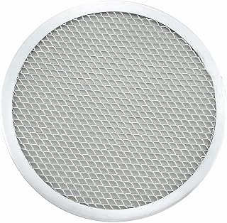 Winco 7" Seamless Aluminum Pizza Screen | Supports personalized pizza prep, Great for Pizza Baking, Crisp Crusts, Pizzerias and Foodservice