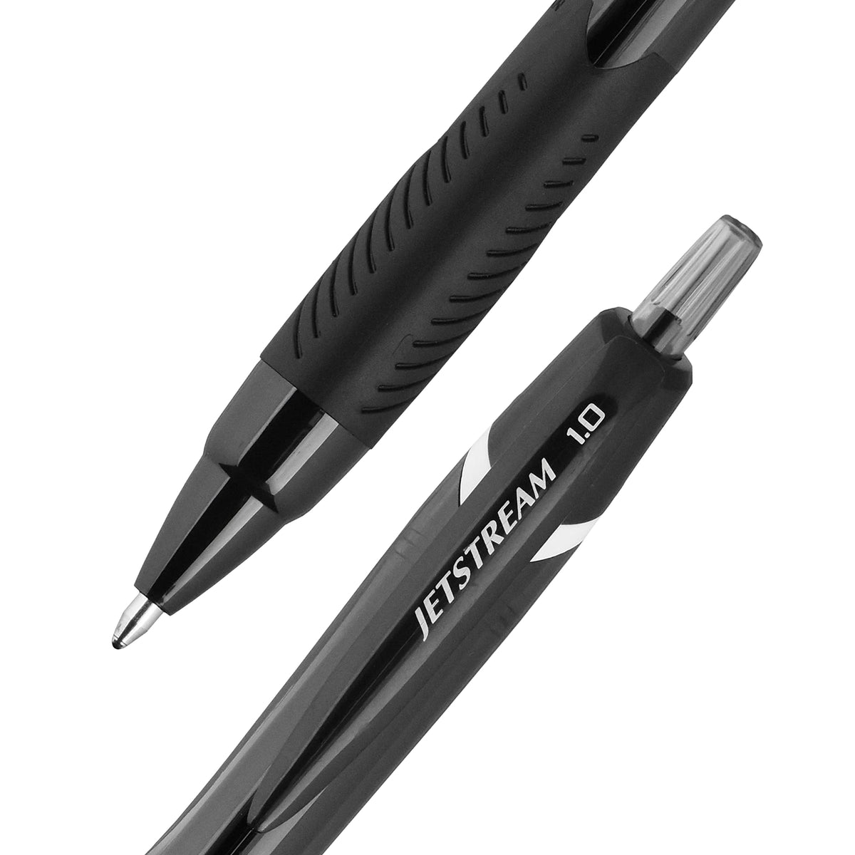 Jetstream Elements Ballpoint Pen by Uni-Ball – 1 Count (Pack of 6), Ballpoint, Black, Model 71638