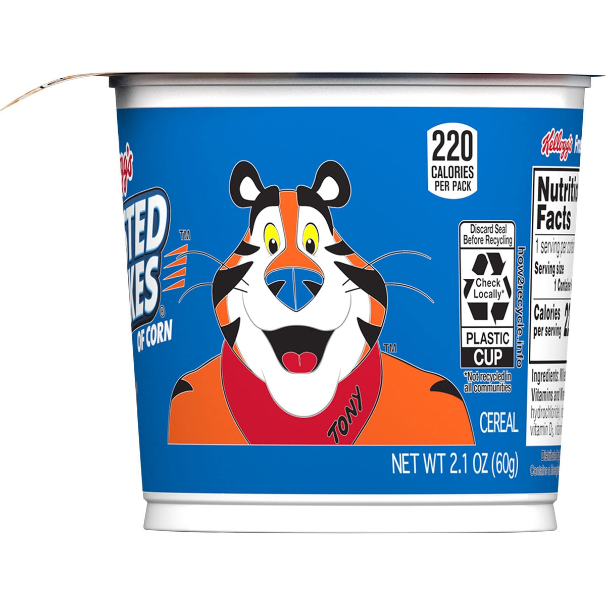 Frosted Flakes Original / 2.1 Ounce (Pack of 1) / 1 Cold Cereal