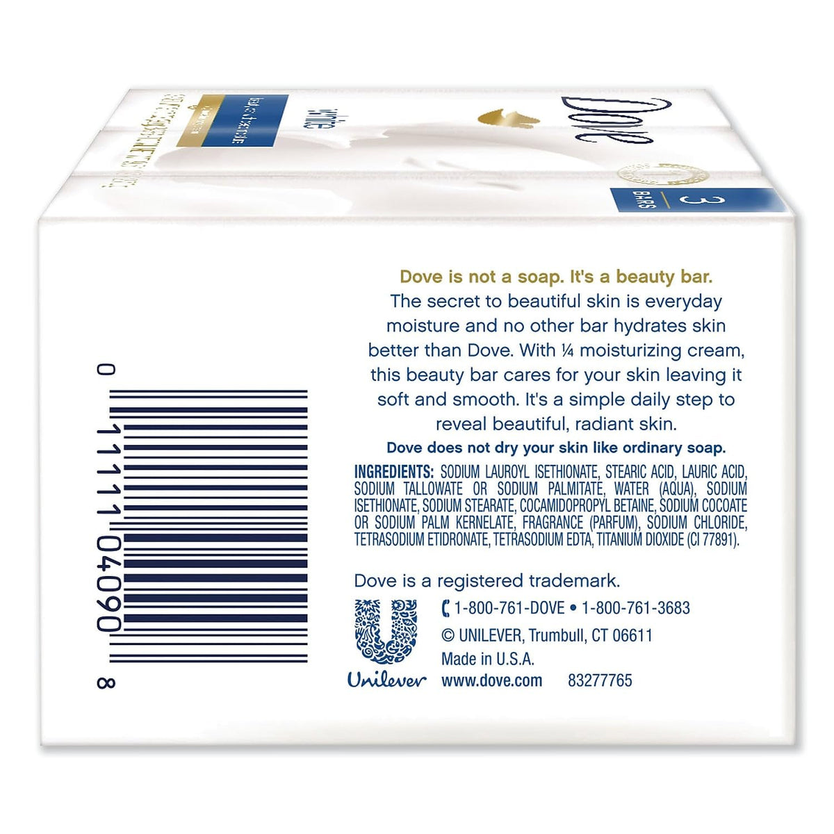 04090CT Bar Soap by Dove – 38.04 Ounce (Pack of 1), Model UNI04090CT