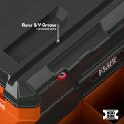 MODbox Three Drawer Rolling Toolbox by KLEIN TOOLS – Three Drawer Rolling Toolbox, Impact Resistant Polymers, Orange, Model 54890MB