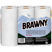 Paper Towels by Brawny – 6 Count (Pack of 1), Paper, White, Model 440785