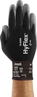 Ansell HyFlex 11-600 Multipurpose Gloves - Durable, Lightweight, Breathable, Size Small (pack of 12)