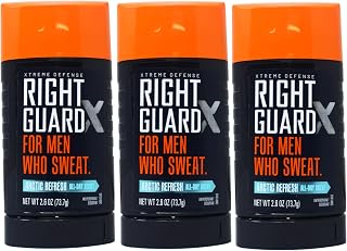 Right Guard Xtreme Defense Antiperspirant Deodorant Arctic Refresh All-Day Scent 2.6 oz (Pack of 3)