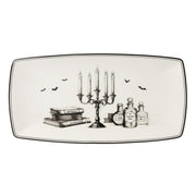 Vintage Halloween Hors Doeuvres Tray by Lenox – 13" x 6.5" x 1", Porcelain, Multicolor, Model 899239