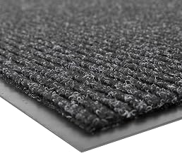 Notrax 109 Industrial Door Mat, 3' x 5' Charcoal, Made in the USA