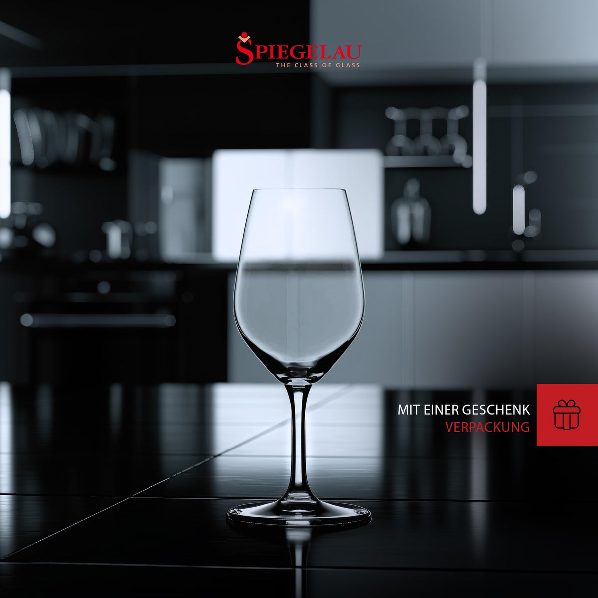 Box of 6 glasses Expert by Spiegelau – 8.8 Ounces, 260 milliliters, Glass, White, Model 4630181
