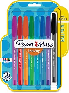 Paper Mate InkJoy 100ST Ballpoint Pens, Medium Point, Assorted Ink, 8 count(pack of 1) (1945932)