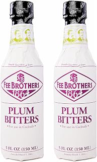 Fee Brothers Plum Cocktail Bitters - 5 oz - 2 Pack