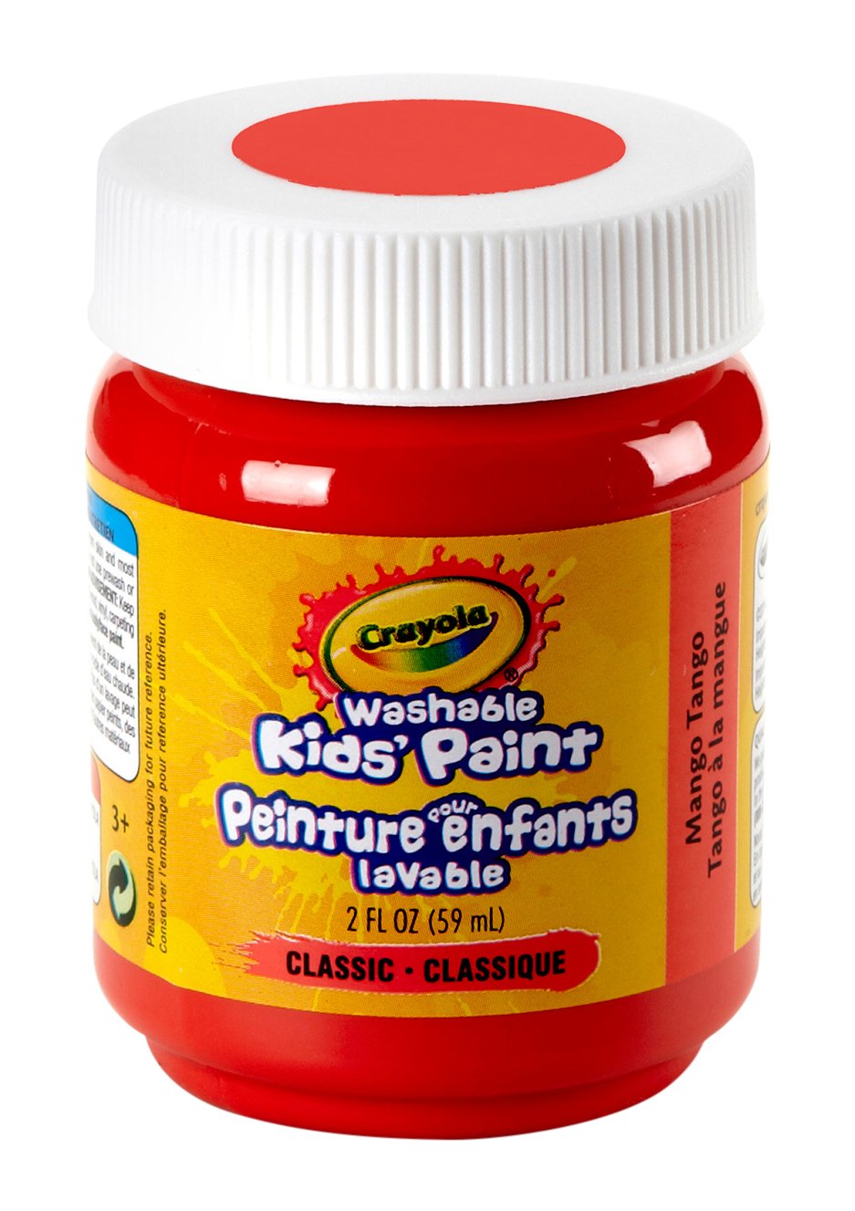 Crayola Mango Tango / 1 / 2 Fl Oz (Pack of 1) Tempera & Poster Paint
