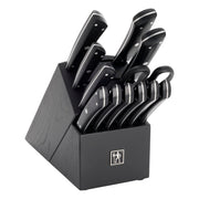 Noir 13 piece Black Knife Block Set by HENCKELS – 13-pc, Stainless Steel, Black, Pack of 13, Model 1035098