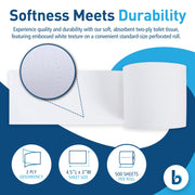 Boardwalk 500 sheet 4.5" x 3" (Pack of 96) / White / 1 Paper & Plastic