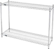 Nexel ESD, 2 Tier, Wire Shelving Starter Unit, 48" W x 18" D x 34" H