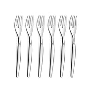 Jet - 6 Cake Forks by Lou Laguiole – Fchettes gâteau x6, Stainless Steel, Steel, Model 251300M000AN6