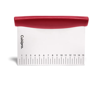 Dough Cutter by Cuisipro – Medium, Stainless Steel, Red, Model 747366